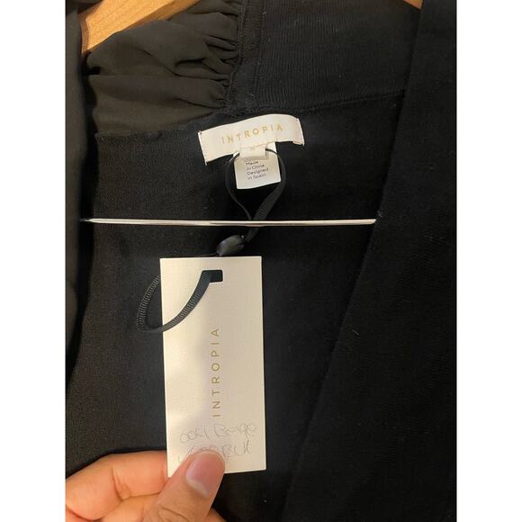 Intropia - Hoss6 Cardigan / Black / S / NWT - Picture 3 of 6
